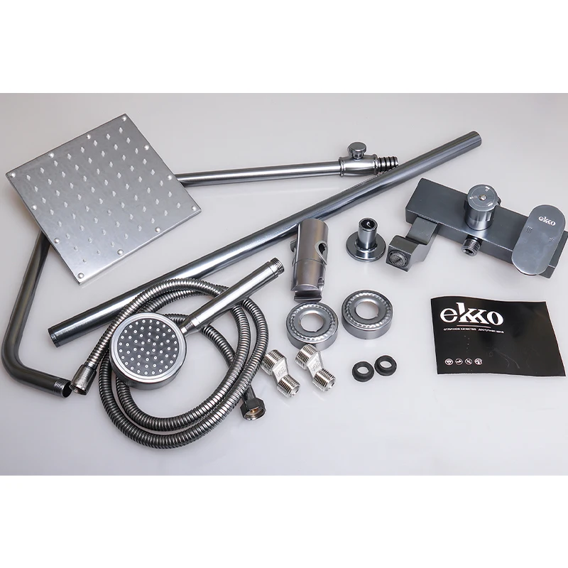 Ekko e2401 8. Душевая система accoona a8301 с тропическим душем нерж. Душевая система frap f2458. Смеситель стойка душевая 88705 brimix. Ekko душевая система черная.
