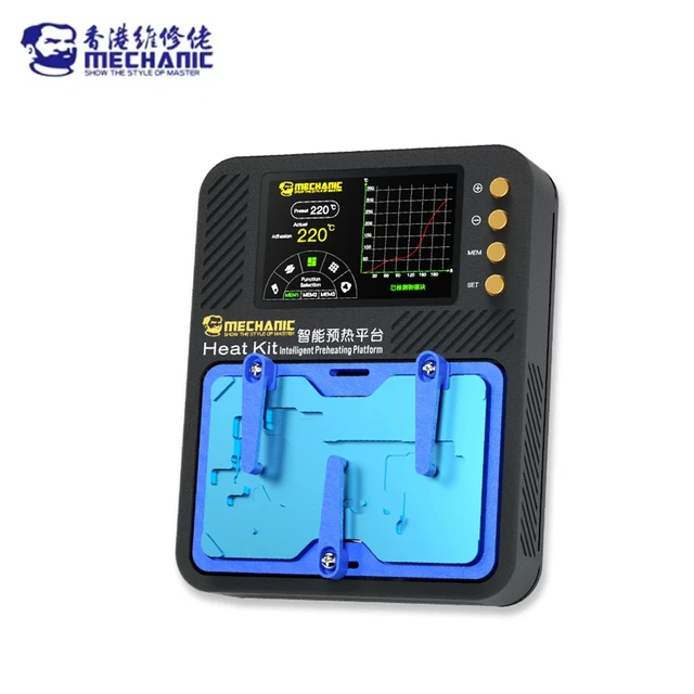 MECHANIC Reflow Soldering Heating Platform LCD Smart Curve Display Heating  Up for iPhone X-13 ProMax IC Chip Dot Matrix - AliExpress