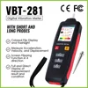 VBT-281 Vibration Analyzer Color LCD Digital Meter Rotate Acceleration Velocity Displacement High Low Frequency Tester 1