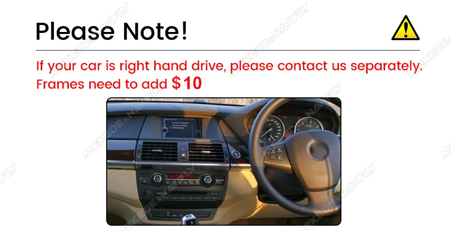 12,3 Zoll 1920*720 Drahtlose Carplay Auto Auto Radio Für BMW X5 E70 X6 E71 2007-2014 4G BT DSP Stereo Android 14 Multimedia Player – Detail 6