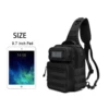 Tactical Bag Rover Shoulder Sling Pack Molle Assault Range PackS Diaper Day Bag for Men Traveling, Trekking, Camping 3