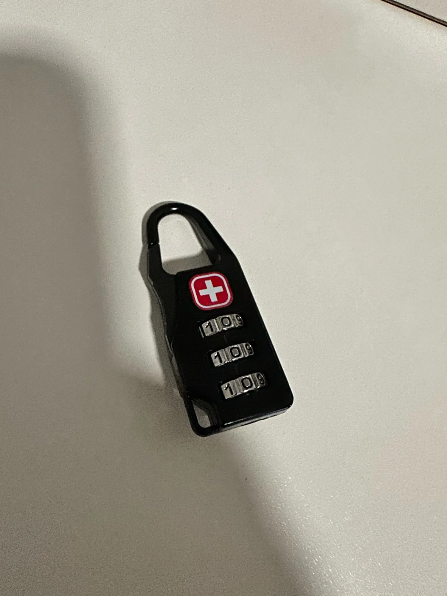 Drop Ship Swiss Cross Symbol Combination Safe Code Mini Padlock Luggage Travel Number Lock May29 photo review