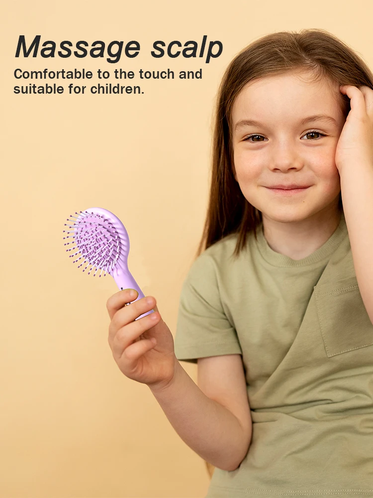 Hair Brush Comb Set Cartoon Dinosaur for Child