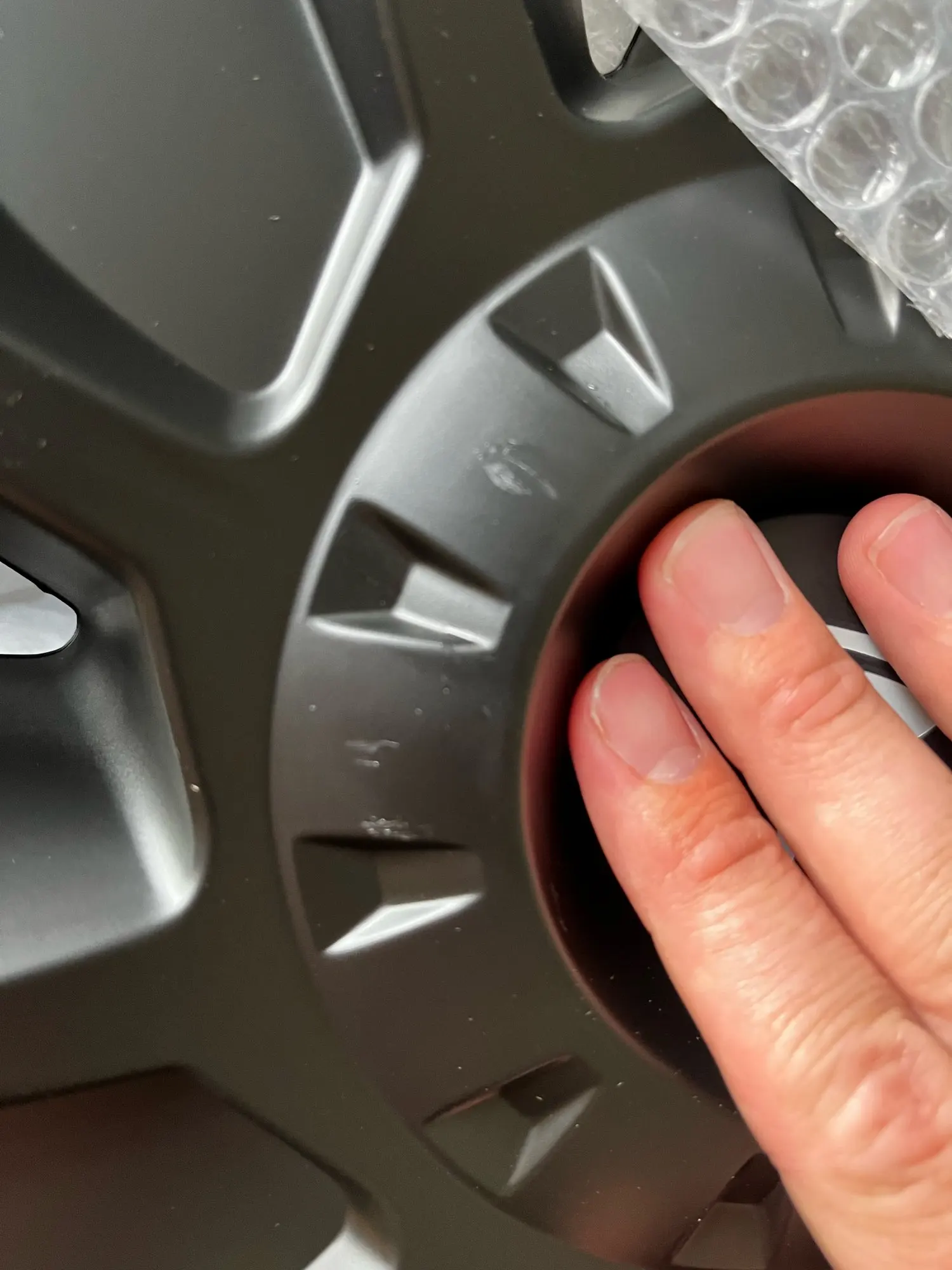 Teslahubs™ Wheel Caps customer photo