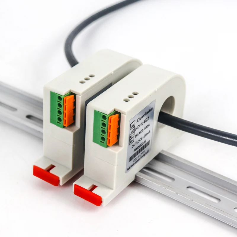 0-50A Input DC AC Hall Effect Current Transducer Output 4-20mA