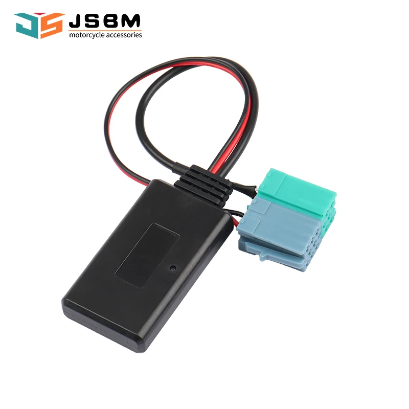 Modulo Bluetooth AUX Per Autoradio Cavo Audio Bluetooth A 6pin Adattatore Aux-in Stereo Per Auto Con Microfono Adatto Per Cavo Audio Bluetooth Clio/ Espace/Megane Adattatore AUX Vivavoce Per Renault