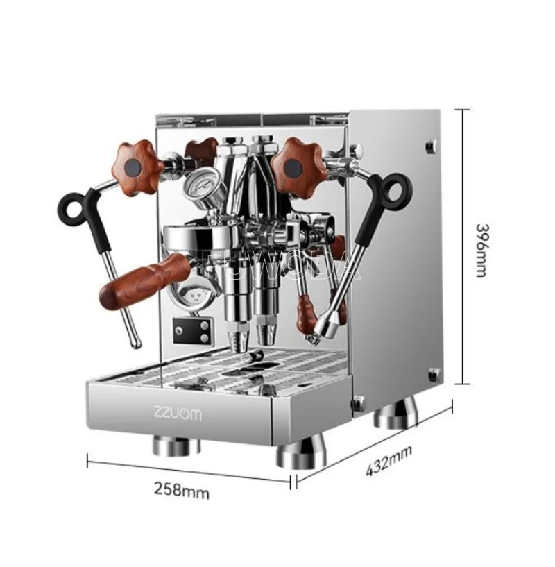 220V/50HZ Professional E61 Class Stainless Steel Programmable Manual Variable Volta Semi-Automatic Coffee Machine for Households