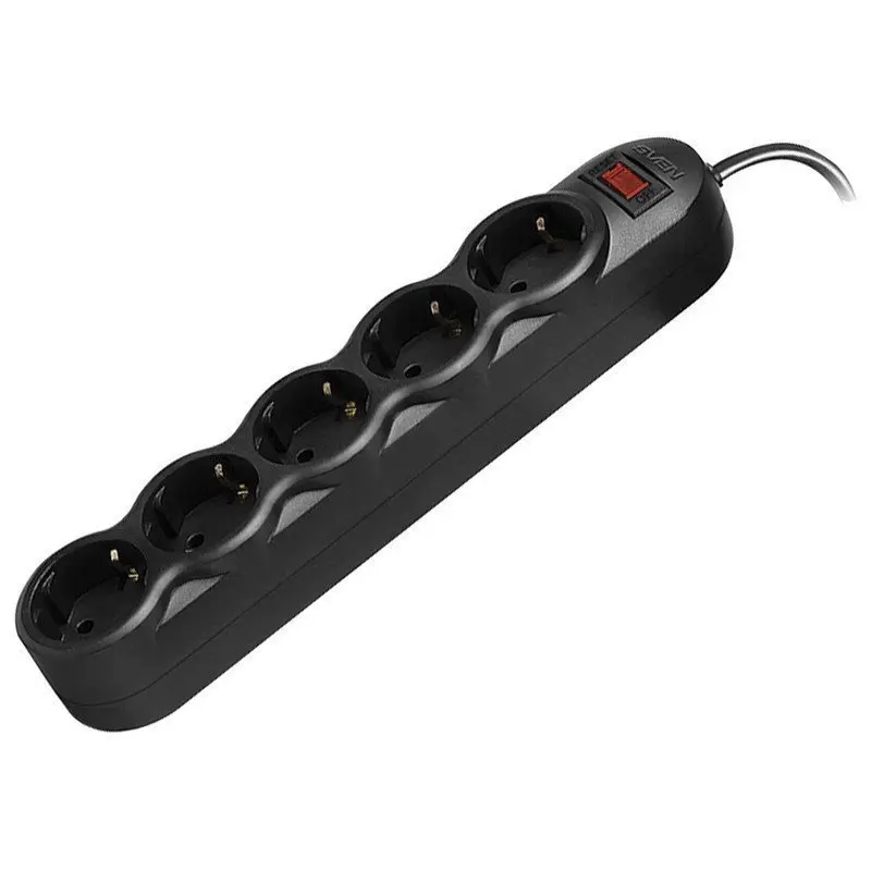 Mains filter Sven sf 05l, 5 outlets, 3 M, black, sv 015077|TV Stick|   - AliExpress