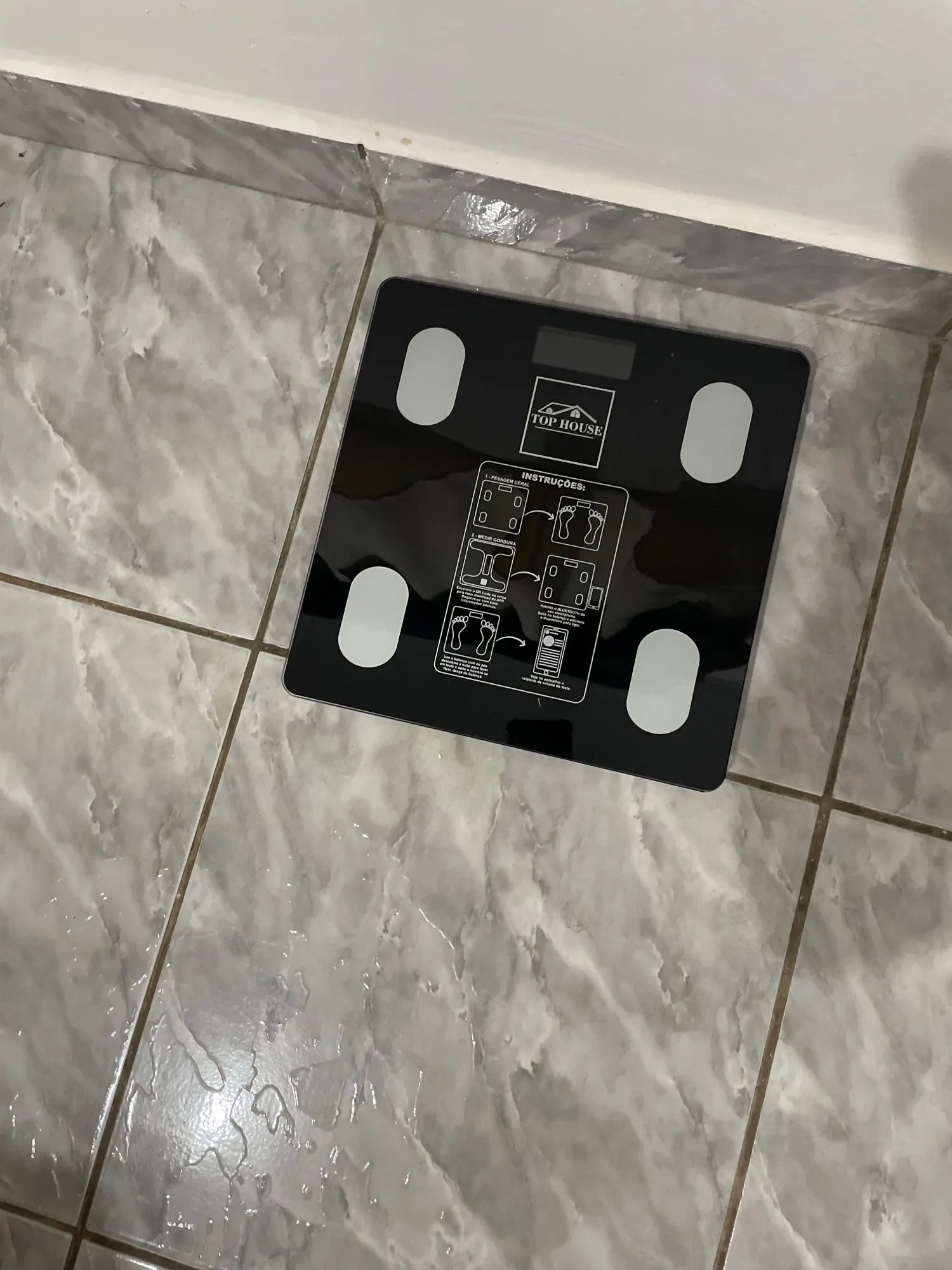 Balança Corporal Bioimpedância Profissional Bluetooth - Neverdie Store photo review