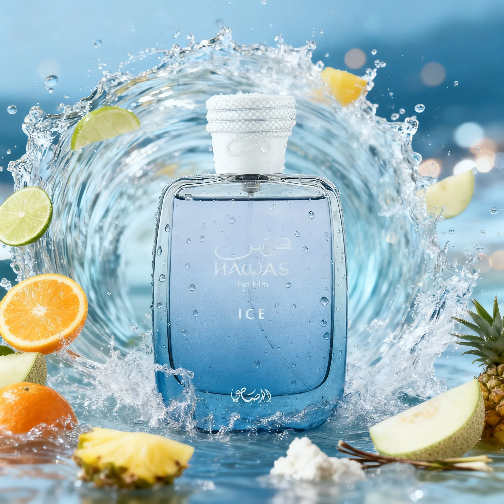 RASASI Hawas Ice for Men Eau de Parfum, 100ml Premium Arabian Fragrance
