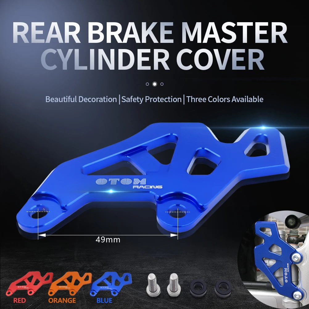 

Motorcycle Modified Accessories Rear Brake Pump Hydraulic Master Cylinder Guard CNC Decorate Protection Cover For KAYO AVANTIS