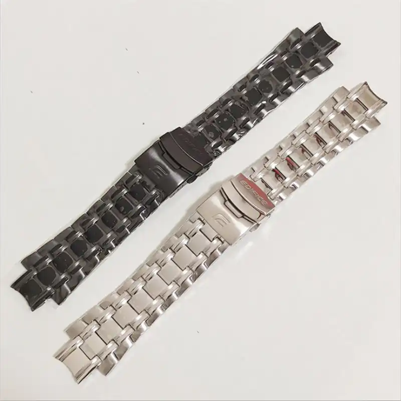 Stainless Steel Watchband Wrist Strap for EFR-539 EFR539 5345