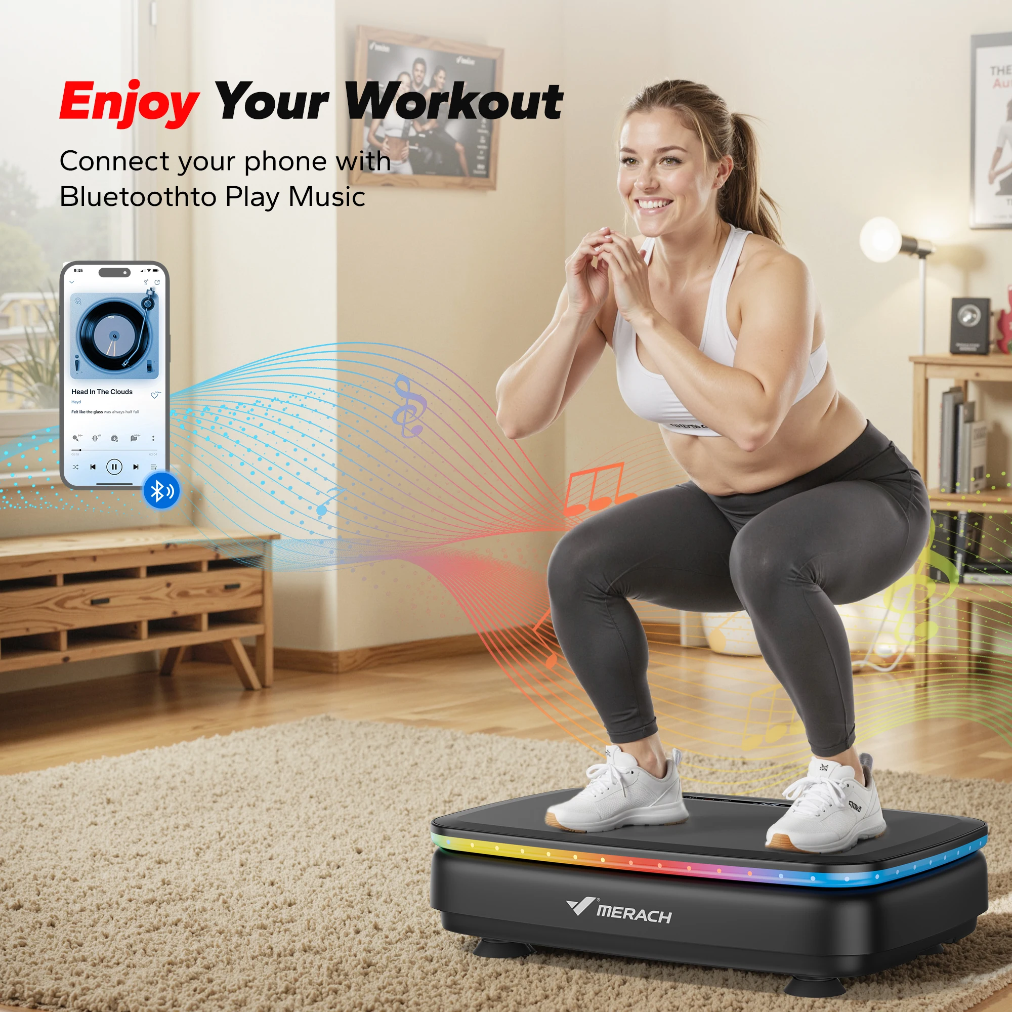 MERACH Vibration Plate 3