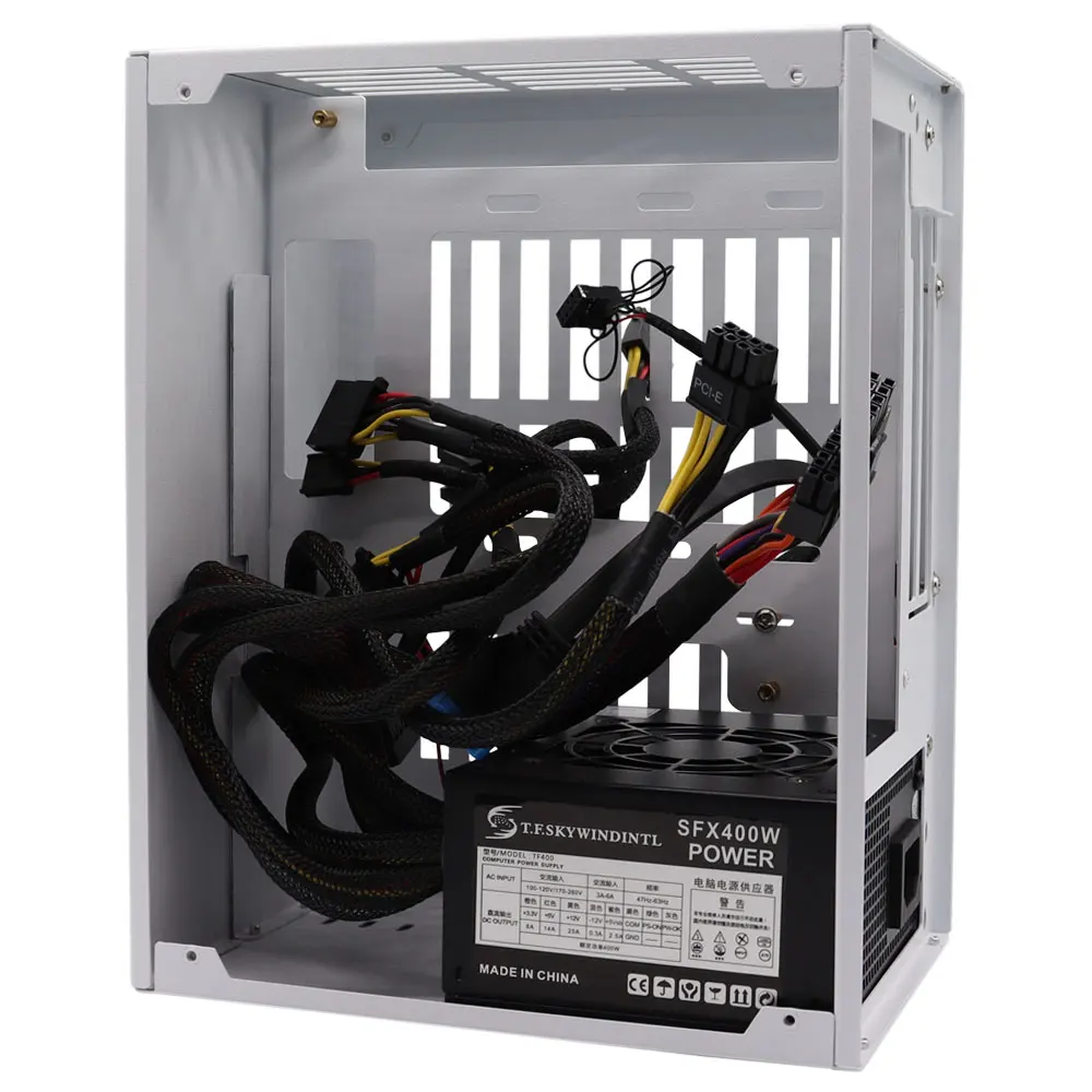 MINI ITX PC Case 6.1L A4 Chassis SFX HTPC Mini ITX Game Computer Graphics Card