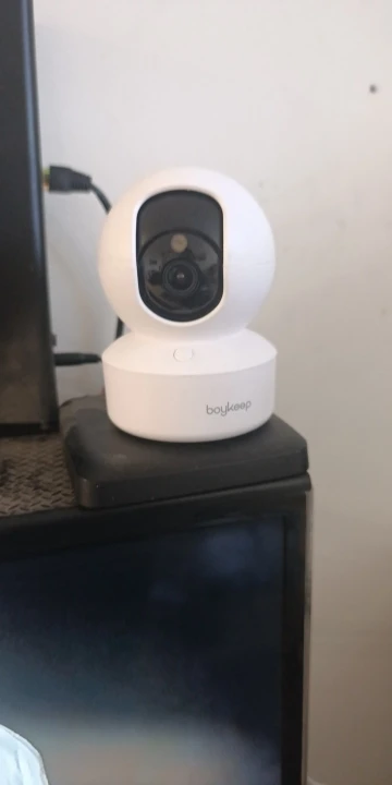 Boykeep 2K Pet Dog Camera with Phone App, 5G/2.4GHz WiFi Indoor Security Baby Camera, 360° Pan & Tilt, 2-Way Audio, Night Vision photo review