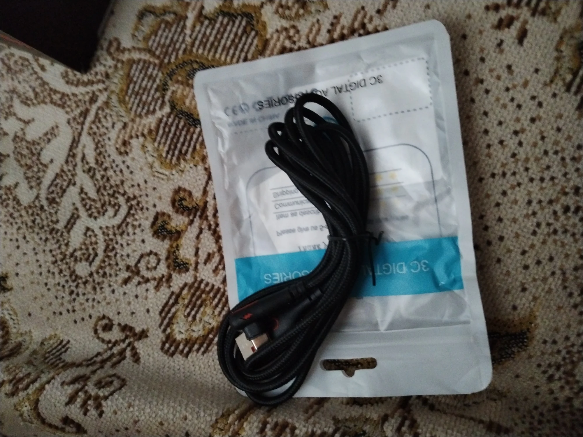 120W 90 Degree Type C Cable Fast Charging Cord Quick Charging 3.0 Data Wire Charger Cable photo review