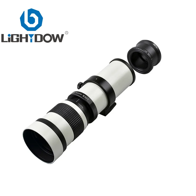 

Lightdow Telephoto Lens Manual Zoom Lens 420-800mm F/8.3-16 for Canon Nikon Sony Pentax FUji Olympus DSLR Cameras