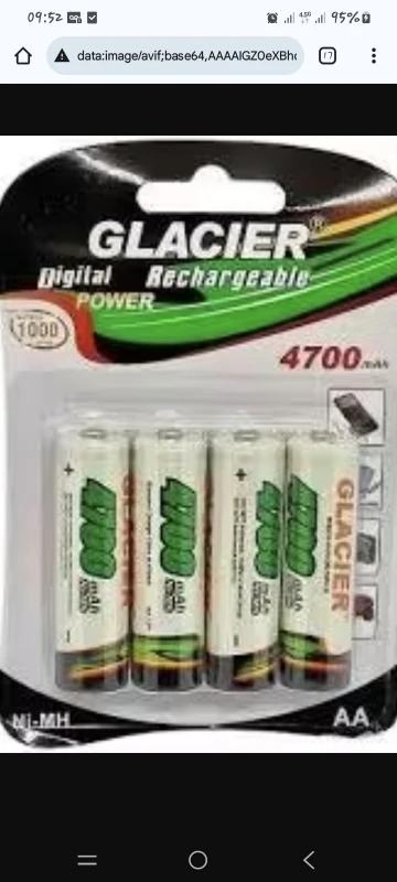 4 Pilhas Recarregável AAA 2700 No Blister Ideal Para Varios Aparelho recarregavel photo review