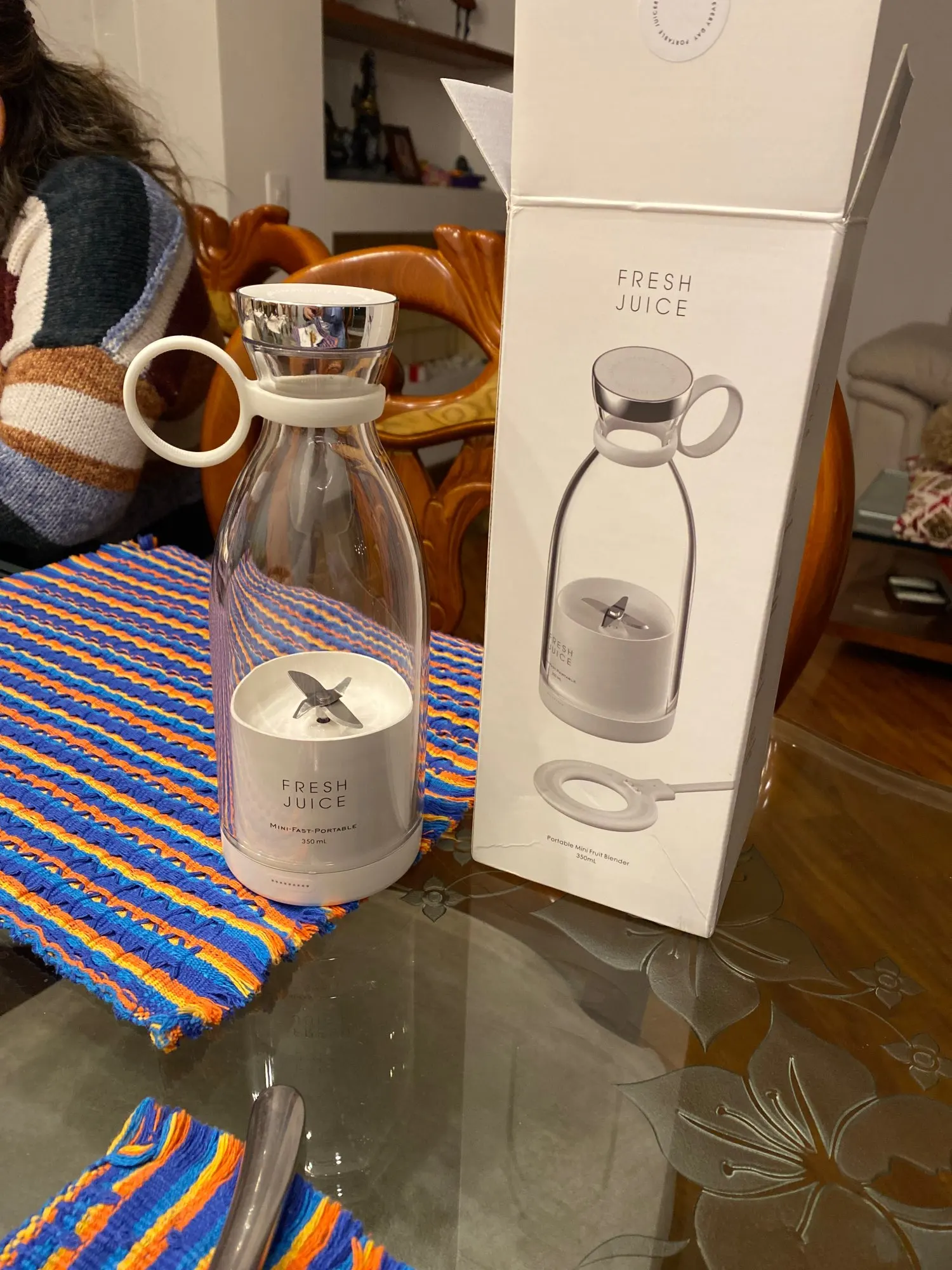 Portable Electric Juicer Blender Usb Mini Fruit Mixer (Hot Sale) photo review