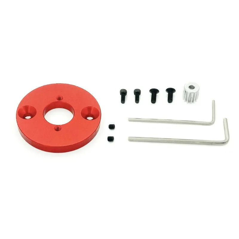 Convertisseur moteur RC MN86 390 à 540/550, fixation sur moteur 540 avec vis incluses