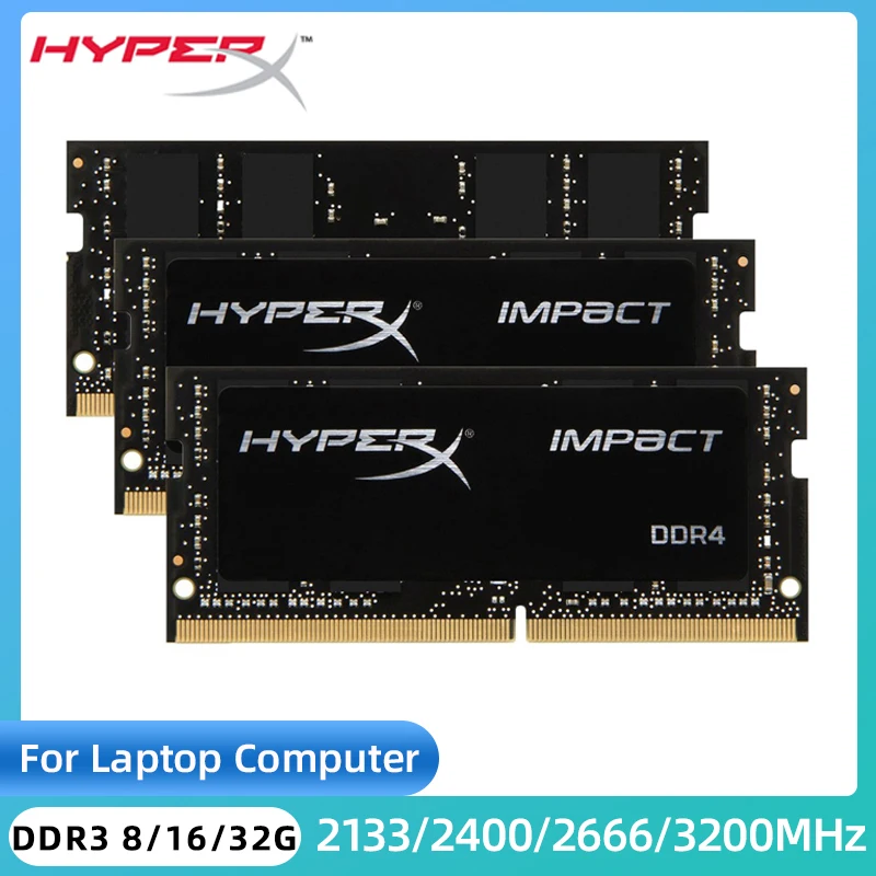 Laptop Memory DDR4 8GB 16GB 32GB 2133MHz 2400MHz 2666MHz 3200MHz PC4-25600 21300 19200 SODIMM DDR4 RAM for Notebook Memory