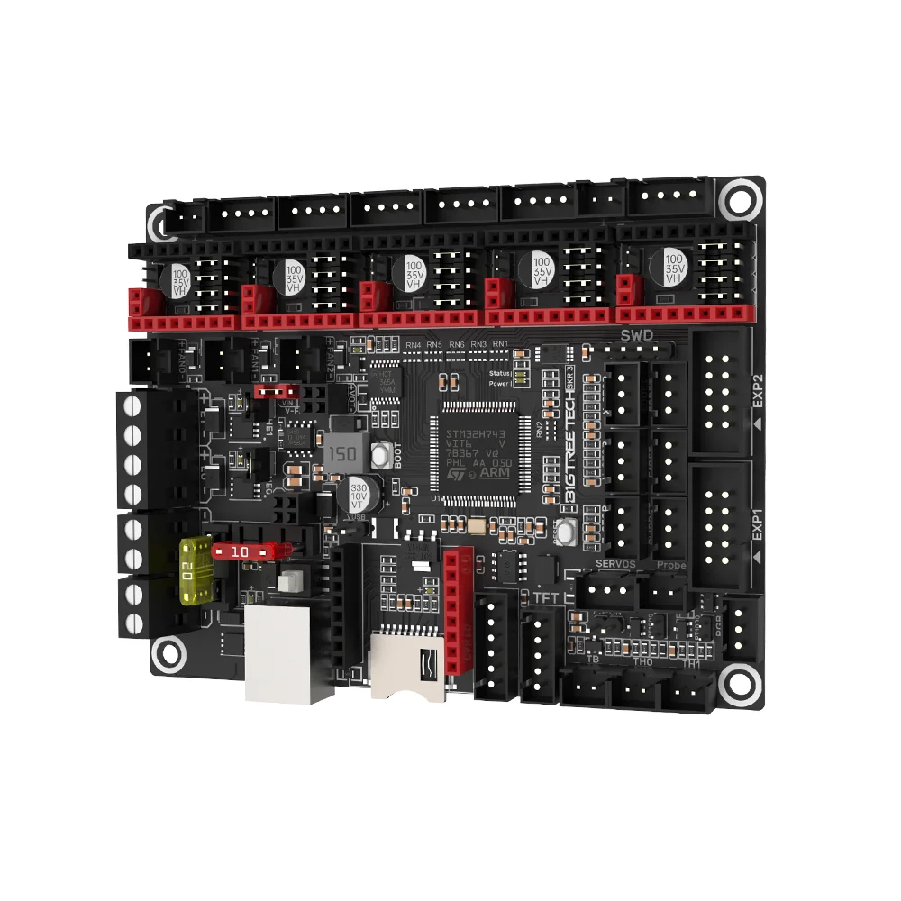 bigtreetech btt skr 3 32 bit placa mae 01