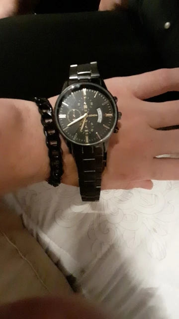 Fashion Men's Stainless Steel Watch photo review
