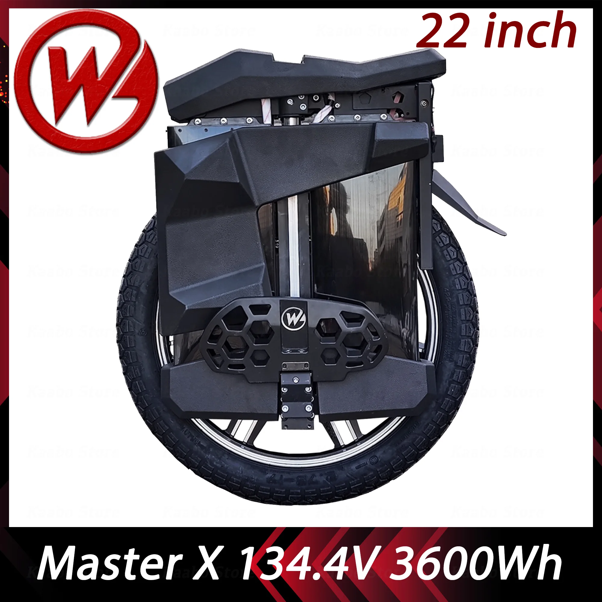 Begode Master X Electric Unicycle Gotway 22inch Master X Electric Unicycle EUC 4500W 134V 3600Wh