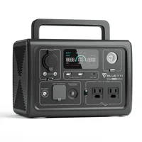 【US Plug】BLUETTI EB3A Portable Power Statio, 268Wh LiFePO4 Battery, Backup 600W AC Outlets, Solar Generator for Outdoor Camping 2