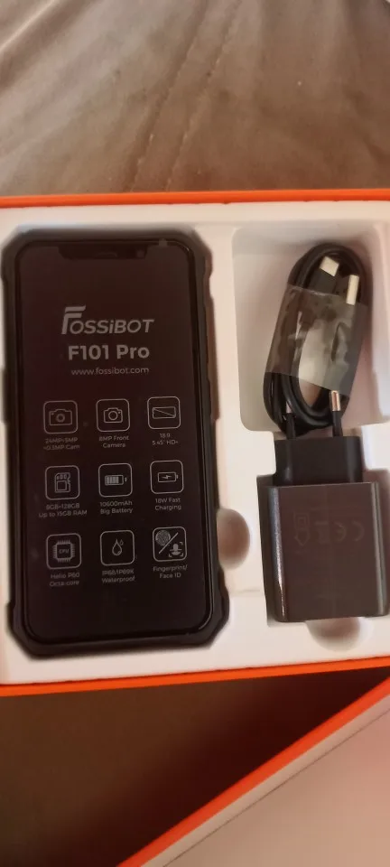 Fossibot F101Pro Rugged Smartphone 15GB+128GB Android 13 IP68 Waterproof Mobile Phone 10600mAh NFC Cell Phone Global Version photo review