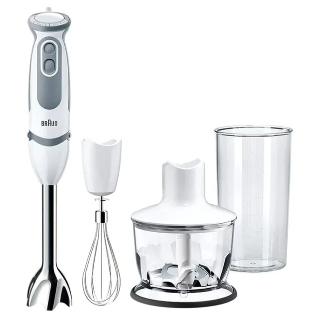 Braun Minipimer 3 Vario Mq3135bk Hand Blender, 11 Speeds, 600 Ml Measuring  Cup, 500 Ml Picator, Rod, 900 W Power, Black - Food Mixers - AliExpress