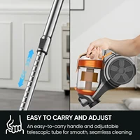 Aspirateur à main intelligent 3600W 15000PA, puissance d'aspiration élevée, pour nettoyer les sols, les tapis, les canapés et les poils d'animaux 6