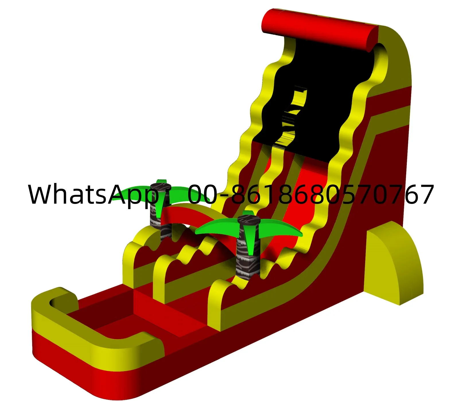 

Summer hot -selling commercial large outdoor inflatable pool slide YLY-021