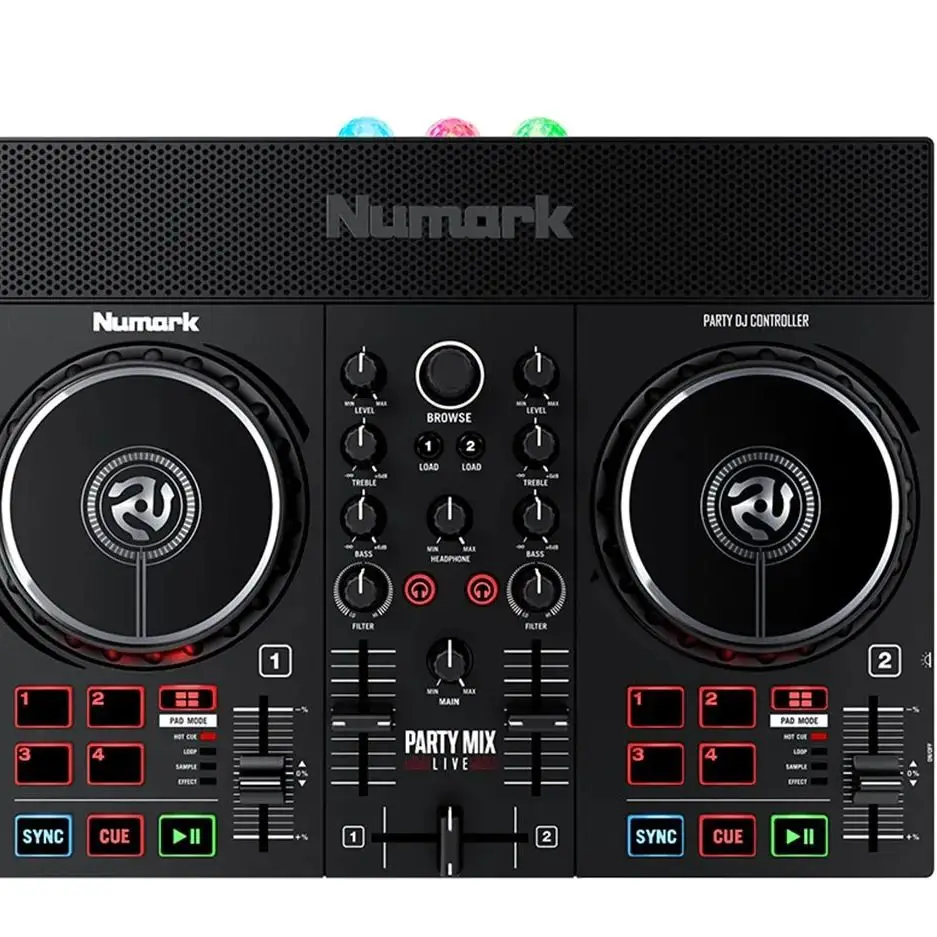 

Быстрая продажа Nu _ Mark вечерние Mix Live DJ контроллер со встроенной фотографией и динамиками