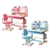 17968-a49b77.jpg 2Pcs Kids Study Desk Chair Set, Height Adjustable School Table Chair Set with Sitting Corrector, Ergonomic Desk Chair Furniture