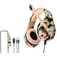 Profissional Microfone Headset, Gamer Com para PC e PS4