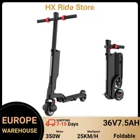 Trottinette électrique pliable HX X6 Backpack, 350W, 7.5AH, 36V, 25KM/H, roues de 5,5 pouces, pour adultes et enfants 2