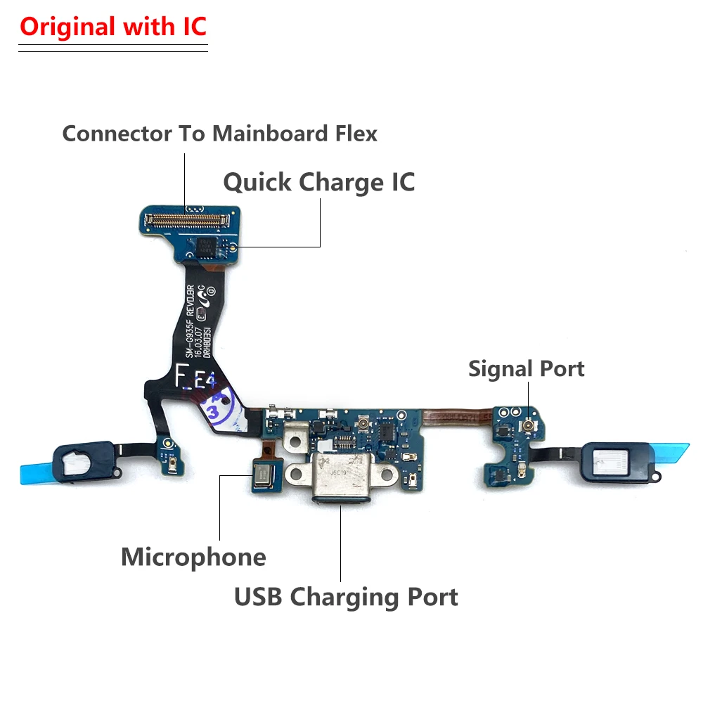 Chargeur Câble USB pour smartphone Samsung Galaxy S20, S10, S9, S8