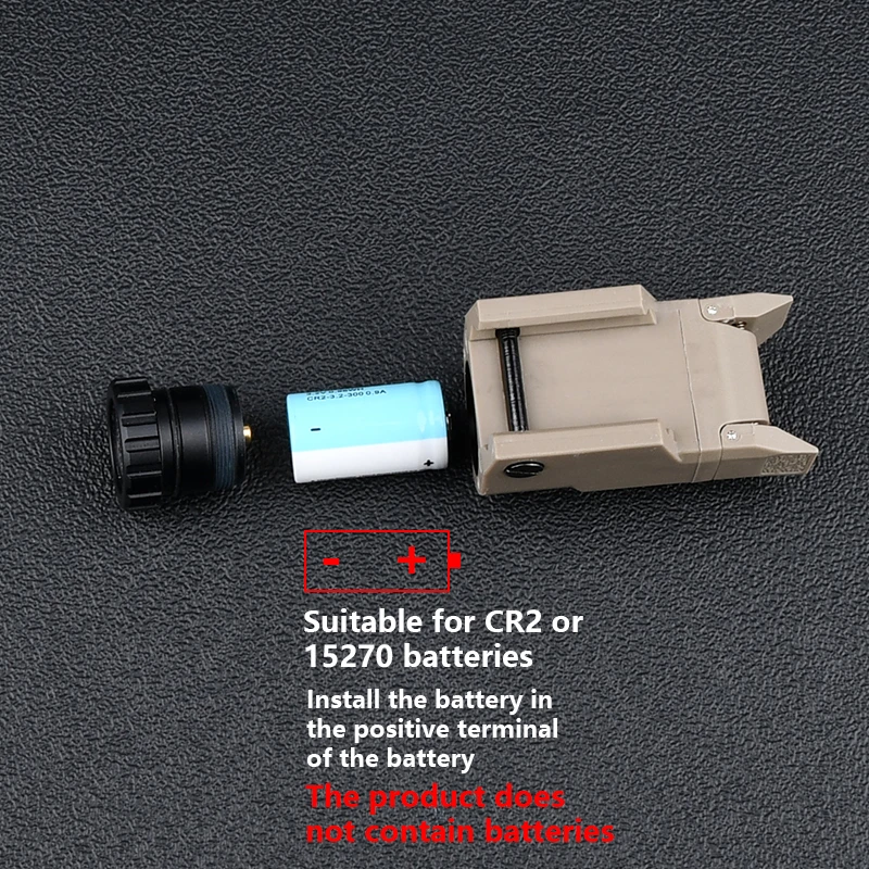 APL-C MINI Tactical Flashlight Gloc Pistol G17 G18 G19 Hunting Scout Light Accessory Nylon Material Fit 20mm Picatinny Rail