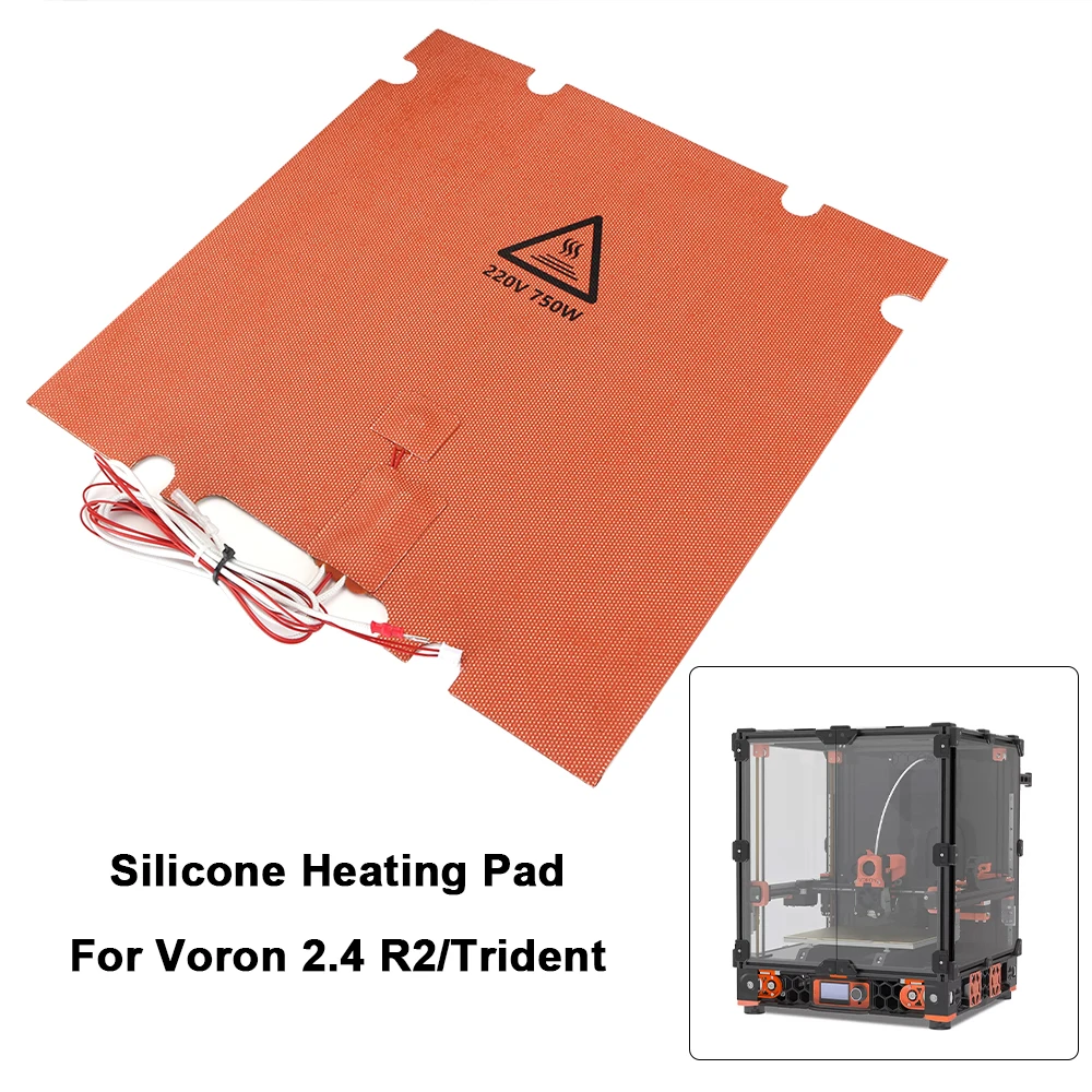 FYSETC Silicone Heated Bed Heating Pad with Hole 300/350mm 220V