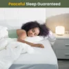 Mattress Protector Waterproof, Mattress Covers, Aganist Spill Stains Dust, Deep Pocket Fitting Up to 17" Mattress, Breathable 6
