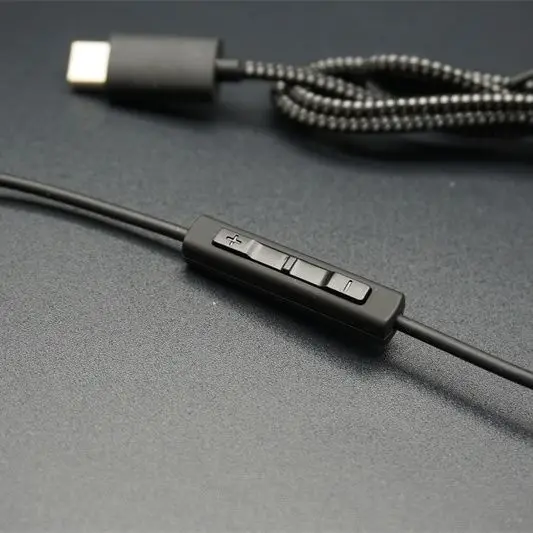 DAC Decoding Wired MMCX headphones HIFI Type-C interface Customized MMCX Earphone Cable with microphone Conexant CX21988