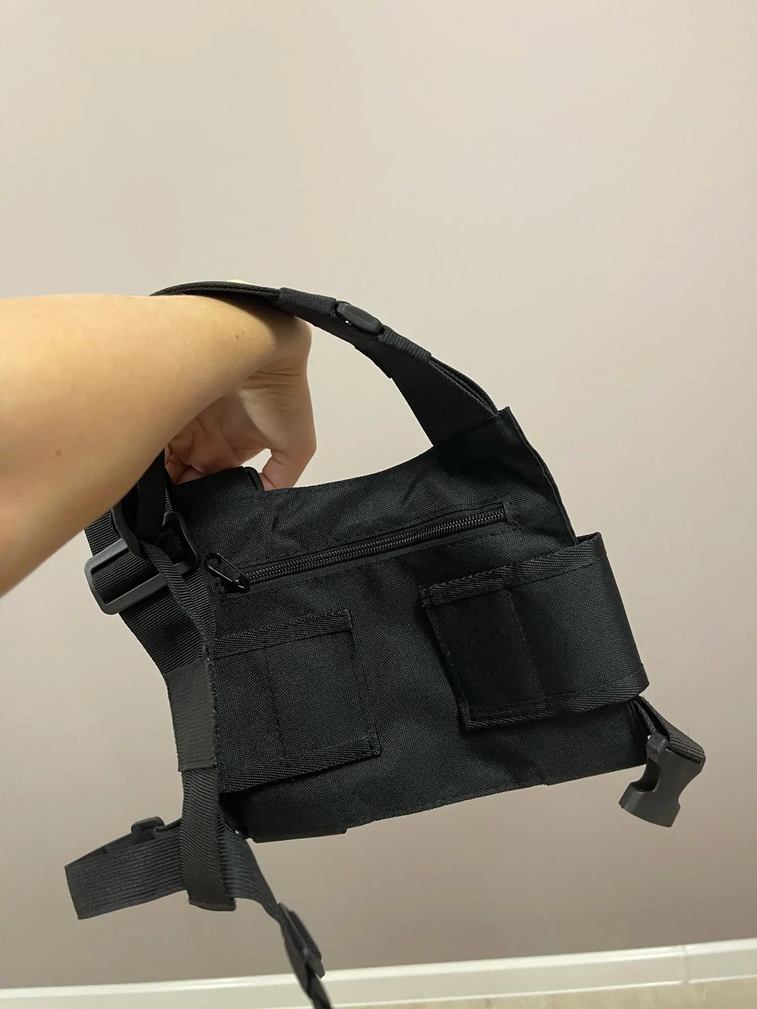 Chest Bag Functional Tactical Streetwear Bag photo review