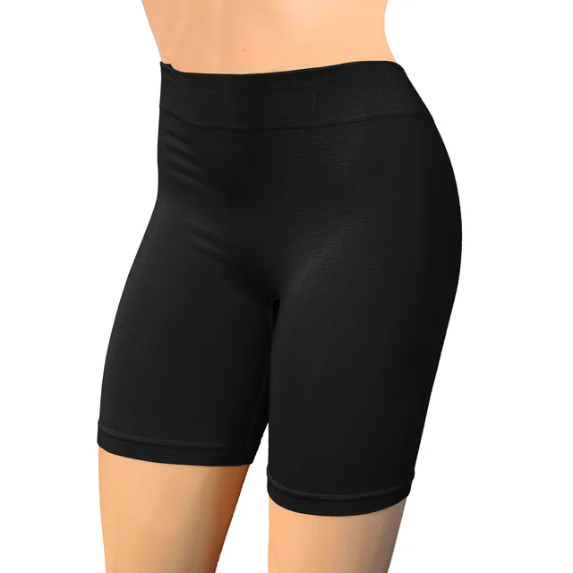 Short Lingerie Anagua Longa Segunda Pele Confortável Sexy Sem Costura Roupa Íntima Feminina