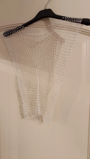 Y2K Rhinestone Fishnet Crop Top Shell Only