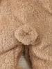 Newborn Baby Rompers Spring Autumn Warm Fleece Baby Boys Costume Baby Girls Clothing Animal Baby Pajamas Hooded Jumpsuits 0-1Y 6