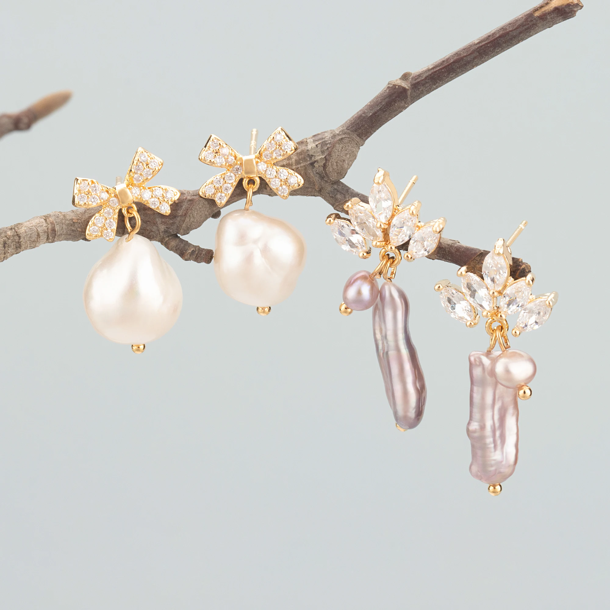 Рисунок 2 - серьги с родиевым покрытием из