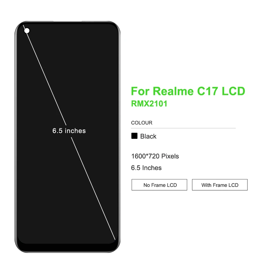 Ecran Complet D'origine Realme 7i (RMX2193) Service Pack
