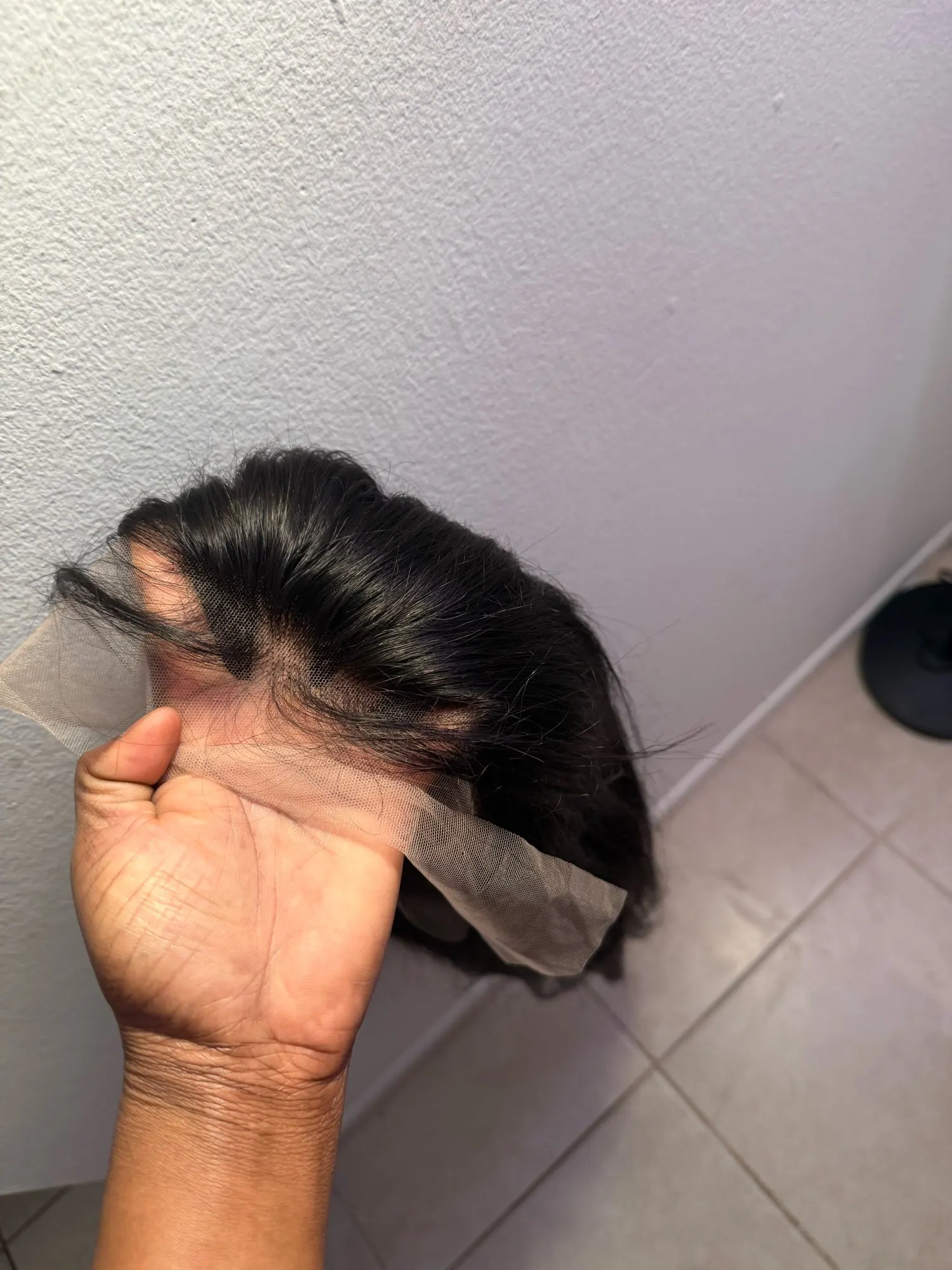 Brazilian Straight HD Lace Wig – 220 Density – One Size photo review