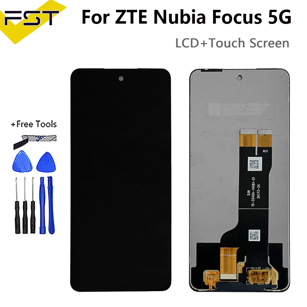 Original Tested For ZTE Nubia Focus 5G LCD Display Touch Screen